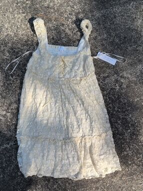 Delicate Cream Lace Sundress